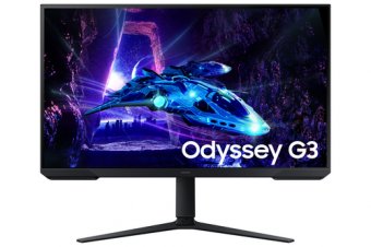 Samsung Odyssey G3 S32DG300EU - G30D Series - écran LED - jeux - 32" - 1920 x 1080 Full HD (1080p) @ 180 Hz - VA - 250 cd/m² - 3000:1 - HDR10 - 1 ms - HDMI, DisplayPort - noir 