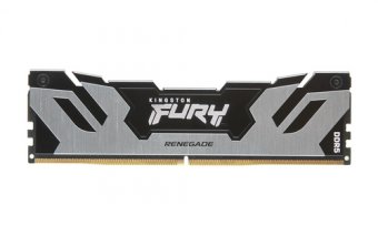 Kingston FURY Renegade - DDR5 - module - 24 Go - DIMM 288 broches - 8000 MT/s / PC5-64000 - CL38 - 1.4 V - mémoire sans tampon - on-die ECC - noir et argent 