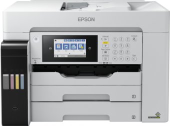 Epson EcoTank Pro ET-16685 - Imprimante multifonctions - couleur - jet d'encre - ITS - A3 (support) - jusqu'à 25 ppm (impression) - 550 feuilles - 33.6 Kbits/s - USB, LAN, hôte USB, Wi-Fi 