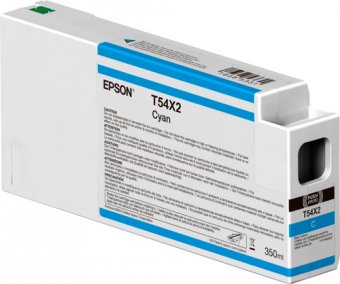 Epson T54X2 - 350 ml - cyan - original - cartouche d'encre - pour SureColor SC-P6000, SC-P7000, SC-P7000V, SC-P8000, SC-P9000, SC-P9000V 