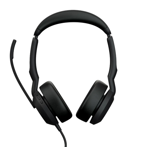 Jabra Evolve2 50 UC Stereo - Micro-casque - sur-oreille - filaire - Suppresseur de bruit actif - USB-C, USB-A - certifié UC 