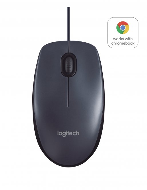 Logitech Mouse B100 Optical Black - disponible 24 / 48h
