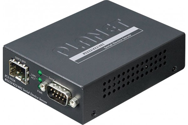 PLANET ICS-115A Serveur RS232/485/422 sur fibre SFP 100FX Web/SNMP 