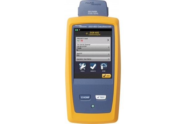 FLUKE Certificateur réseau DSX-602 - canal 