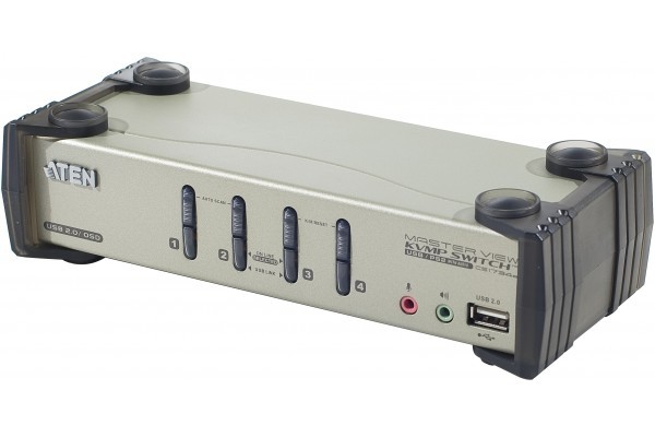 Aten CS1734B Switch KVM VGA/USB avec câbles - 4 U.C. 