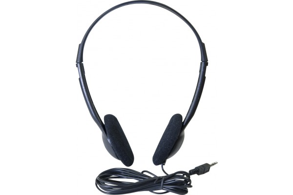 Casque Stéréo Eco Jack 3.5 mm noir 