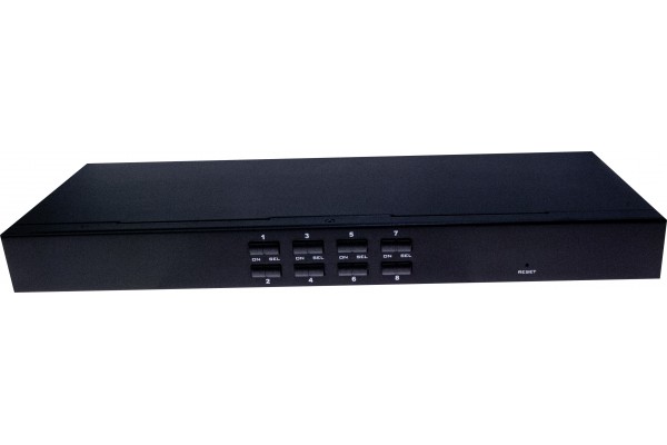 DEXLAN Switch KVM rackable 8 PORTS VGA/PS2-USB 