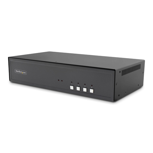 StarTech.com - Commutateur écran-clavier-souris/audio/USB - 4 x KVM / audio / USB - 1 utilisateur local - de bureau 