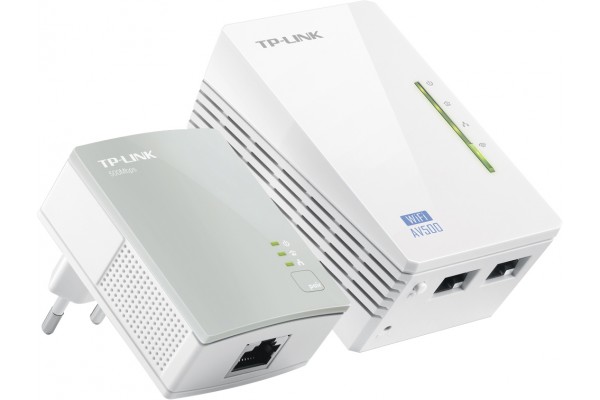 Tp-link TL-WPA4220KIT 2 CPL 500Mbps dont 1 avec WIFI 4  N300Mbps 