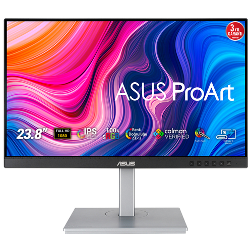 ASUS ProArt PA247CV - Écran LED - 24" - 1920 x 1080 Full HD (1080p) @ 75 Hz - IPS - 300 cd/m² - 1000:1 - 5 ms - HDMI, 2xDisplayPort, USB-C - haut-parleurs - noir 