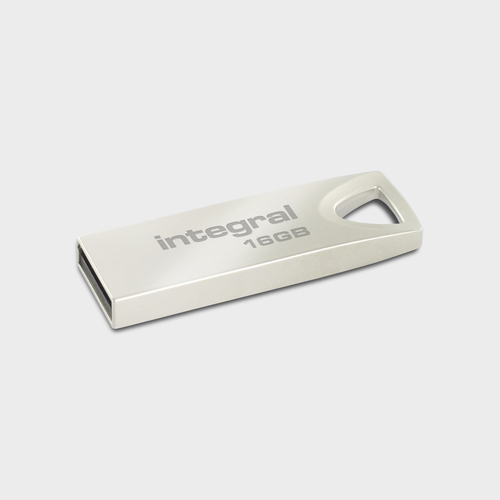 Integral Arc - Clé USB - 16 Go - USB 2.0 - zinc