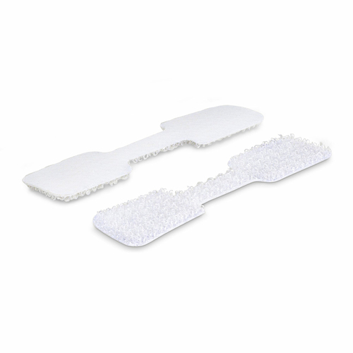 StarTech.com Étiquette pour Câble 9 cm, Paquet de 100, Étiquette de Câble - Étiquettes d'identification de câble - fixation crochet à crochet, inscription - 9 cm - blanc (pack de 100) 