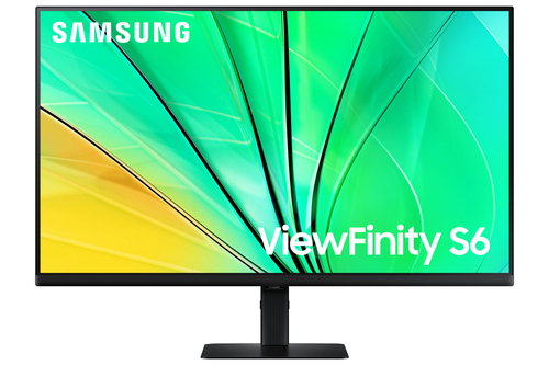 Samsung ViewFinity S6 S32D600EAU - S60UD Series - écran LED - 32" - 2560 x 1440 QHD @ 100 Hz - IPS - 350 cd/m² - 1000:1 - HDR10 - 5 ms - HDMI, DisplayPort - noir 