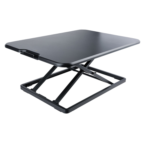 StarTech.com Standing Desk Converter for Laptop, Supports up to 8kg (17.6lb), Height Adjustable Laptop Riser w/ Slim Design, Table Top Sit Stand Desk Converter for Home Office - Rising Stand Up Desk Platform (LAPTOP-SIT-STAND) - Adaptateur en bureau debou 