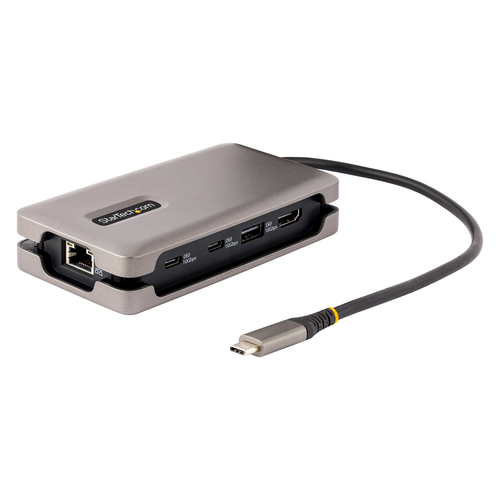 StarTech.com Adaptateur Multiport USB C, Dock USB C 3 10Gbps, 4K60Hz HDMI - Station d'accueil - USB-C 3.2 Gen 2 / Thunderbolt 3 / Thunderbolt 4 - HDMI - 1GbE - 15 Watt