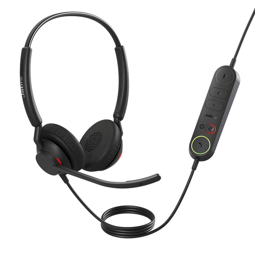 Jabra Engage 40 Stereo - Micro-casque - sur-oreille - filaire - USB-A - isolation acoustique - Optimisé pour la CU - disponible 48 / 72h 