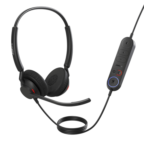 Jabra Engage 40 Stereo - Micro-casque - sur-oreille - filaire - USB-A - isolation acoustique - Optimisé pour Microsoft Teams 