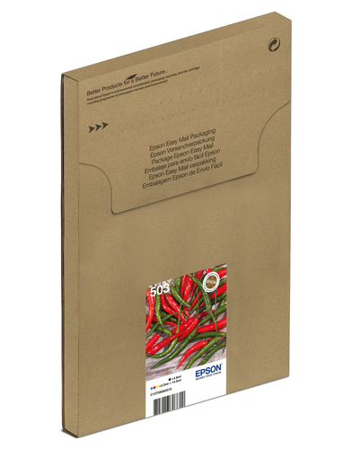 Epson 503 Multipack Easy Mail Packaging - Pack de 4 - XL - noir, cyan, magenta, jaune - original - blister - cartouche d'encre - pour P/N: C11CK61404E1 
