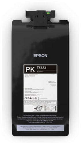 Epson T53A1 - 1.6 L - Large Format - photo noire - original - pochette d'encre - pour SureColor SC-T7700D, SC-T7700DL