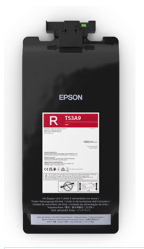 EPSON Ink/Rd 1.6L RIPS 6 Col T7700DL - disponible 15 jours