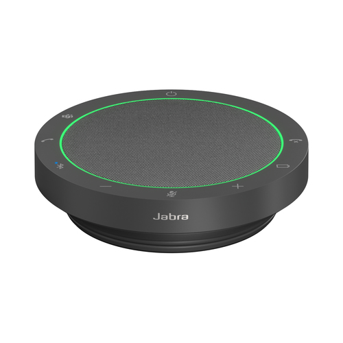 Jabra Speak2 55 MS - Haut-parleur main libre - Bluetooth - filaire, sans fil - USB-A, USB-C - gris foncé - Certifié pour Microsoft Teams, Certifié Microsoft Swift Pair 