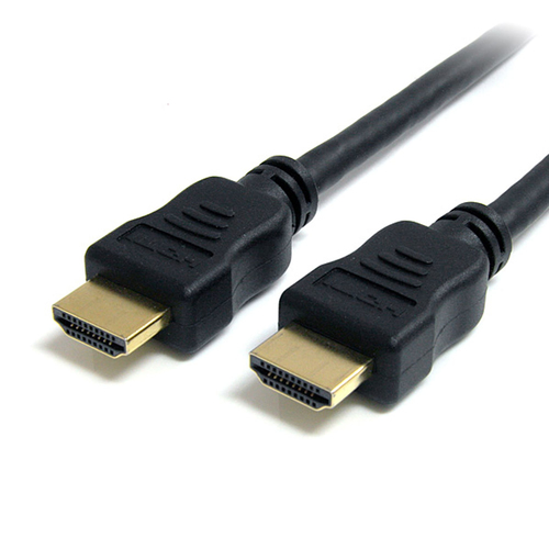 StarTech.com Câble HDMI haute vitesse Ultra HD 4K x 2K avec Ethernet de 1m - Cordon HDMI vers HDMI - Mâle / Mâle - Noir - Plaqués or - Câble HDMI avec Ethernet - HDMI mâle pour HDMI mâle - 1 m - noir