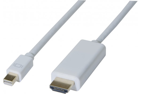 Cordon mini DisplayPort 1.1 vers HDMI 2M 