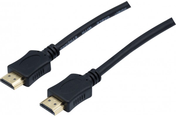 CORDON HDMI HIGHSPEED AVEC ETHERNET OR - 5m 