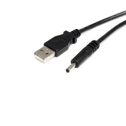 StarTech.com Cable d'alimentation USB vers connecteur annulaire de type H 5 V CC, 90 cm - Câble d'alimentation / USB - USB (alimentation uniquement) (M) pour fiche CC 3,4 mm (M) - 91 cm - moulé - noir - disponible 24 / 48h 