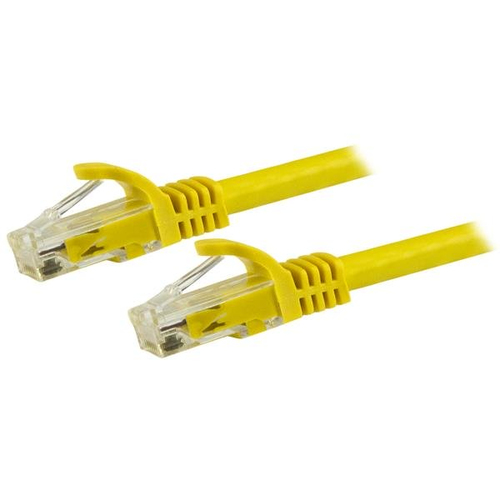 15m Yellow Snagless Cat6 UTP Patch Cable 