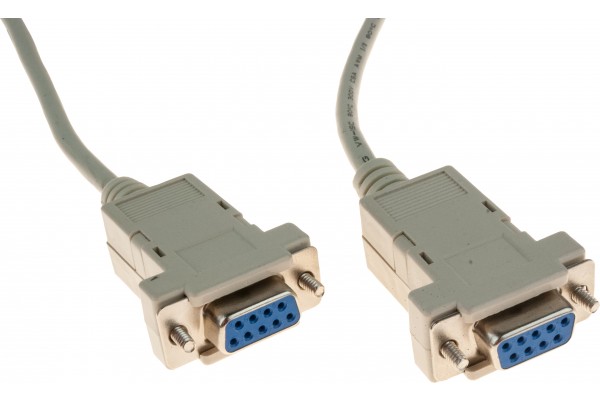 Cable null modem DB9F/F 3M 