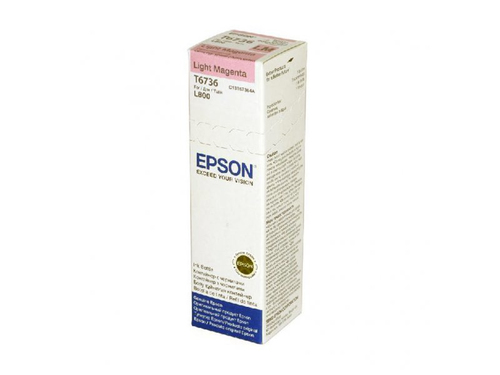 Epson T6736 - 70 ml - magenta clair - original - recharge d'encre - pour Epson L1800, L800, L805, L810, L850, EcoTank L1800