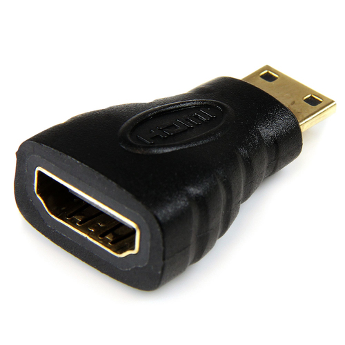 StarTech.com Adaptateur HDMI vers Mini HDMI - F/M - Adaptateur HDMI - HDMI femelle pour 19 pin mini HDMI Type C mâle - noir 