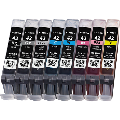 Ink/CLI-42 Cartridge CPcMPmYMkGLg 