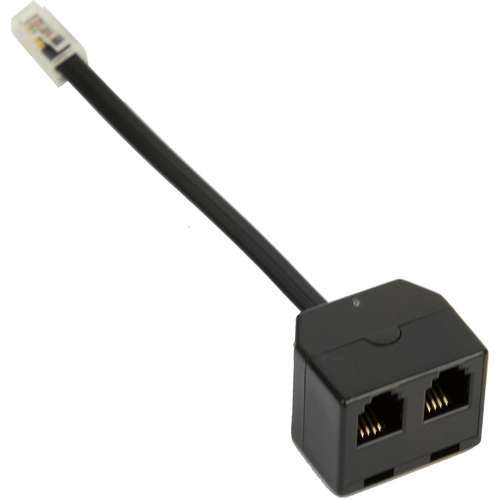 Jabra - Répartiteur téléphonique - RJ-10 femelle pour RJ-10 mâle 