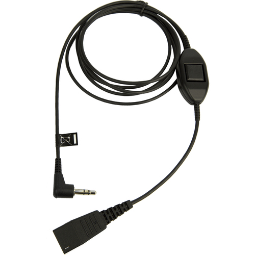 Jabra - Câble pour casque micro - Déconnexion rapide mâle pour mini-phone stereo 3.5 mm mâle - pour Alcatel 8 Series IPTouch 4038, 4068 