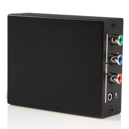 StarTech.com Convertisseur video composant vers HDMI avec audio - Convertisseur vidéo - vidéo composante - HDMI - noir 