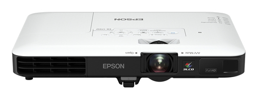 Epson EB-1795F - Projecteur 3LCD - portable - 3200 lumens (blanc) - 3200 lumens (couleur) - Full HD (1920 x 1080) - 16:9 - 1080p - 802.11n wireless / NFC / Miracast - noir, blanc 