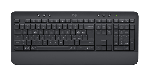 Logitech Signature MK650 Combo for Business - Ensemble clavier et souris - sans fil - Bluetooth LE - QWERTY - Italien - graphite 