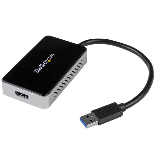 Startech Adaptateur vidéo multi-écrans USB 3.0 vers HDMI - Carte graphique externe avec hub USB à 1 port - M/F - 1920x1200 / 1080p - Station d'accueil - USB 3.0 - HDMI - Conformité TAA - pour P/N: HDDVIMM3, HDMM12, HDMM15, HDMM1MP, HDMM2MP, HDMM3, HDMM3MP