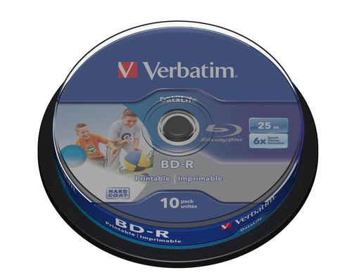 BD-R SL Datalife HTL 6xspd Wide Pr 10pk 