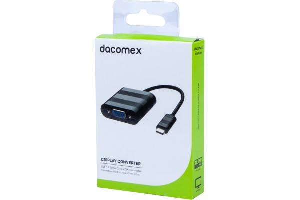 DACOMEX Convertisseur USB 3.1 Type-C vers VGA 