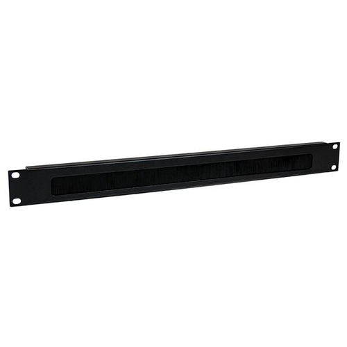 StarTech.com Panneau Gestion de Câbles Horizontal pour Racks de Serveurs 1U - Passe Câbles en Acier avec Brosse - Panneau d'agencement de câbles de rack - noir - 1U - 19" - pour P/N: RACK-18U-20-WALL-OA, RACK-21U-20-WALL-OA, RACK-24U-20-WALL-OA, RK12OD2,