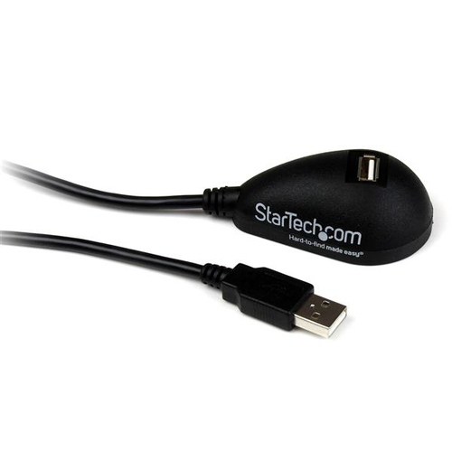 StarTech.com Câble d'Extension Mâle/Femelle USB 2.0 de 1.50m - Prolongateur USB pour Bureau - 1x USB A Mâle - 1x USB A Femelle - Rallonge de câble USB - USB (M) pour USB (F) - 1.5 m - noir - pour P/N: MSDREADU2OTG, USB56KEM3, USB56KEMH2, UUSBOTG