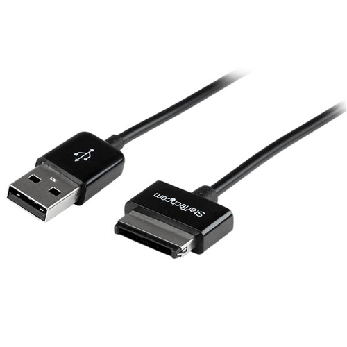 StarTech.com Câble USB pour ASUS Transformer Pad et Eee Pad Transformer (TF101, etc.) / Slider - Câble ASUS USB Donnée / Chargeur - 50 cm - Câble de chargement / de données - connecteur de station d'accueil 40 broches ASUS mâle pour USB mâle - 50 cm - dou