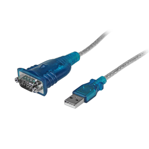 StarTech.com Câble Adaptateur USB vers Série DB9 RS232 - Mâle / Mâle - Convertisseur USB A vers RS-232 Compatible avec Windows 8 - Adaptateur série - USB 2.0 - RS-232 