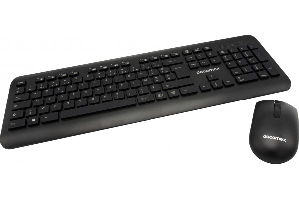 DACOMEX Pack Clavier & Souris KM500-W 2,4Ghz 