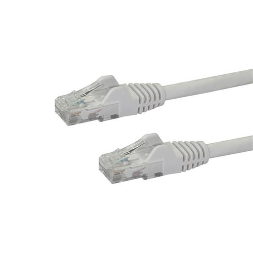 7m White Snagless UTP Cat6 Patch Cable 