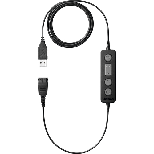 Jabra LINK 260 - Prise de casque micro - USB mâle pour Déconnexion rapide - pour BIZ 2300 Duo, 2300 MS QD Mono, 2300 QD Mono, 2400 Duo, 2400 Mono Headband