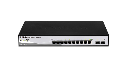 D-Link DGS 1210-10 - commutateur - 10 ports - intelligent - Montable sur rack 